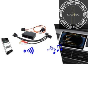 Bluetooth- en AUX-interface voor Audi MMI 2G (high & basic) via CDC Level (MOST)