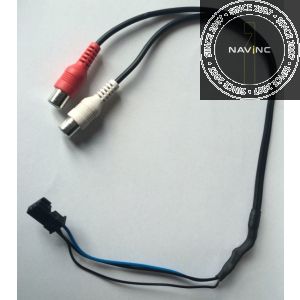 Mercedes AUX-ingangsinterface Comand NTG1 met RCA-stereo