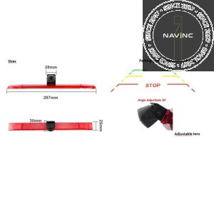 Brake light camera Universal_CMOS HD_1000 TVL_170?_IP68 (NTSC)