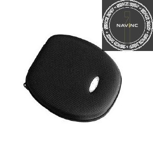 Car RF wireless head-set black, dual channel, mini jack input, flat design