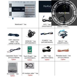 NAVplay Android 8.1 integration set - stand alone with HDMI & LVDS output