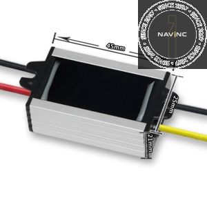 Power converter DC-DC 24V to 12V 3A