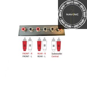 Pre-Amplifier audio output interface for Audi MMI 2G (MOST)