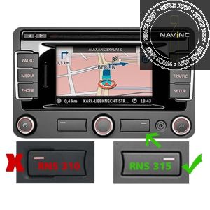 Rear camera interface for RNS510/Columbus/RCD510/RNS315