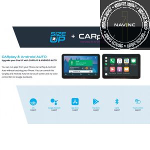 Size UP + APPplay_CARplay & Android AUTO integration Mercedes NTG4