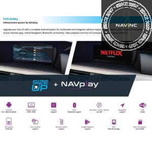 Size UP + NAVplay integration BMW iDrive CCC (E60/E90/E63)