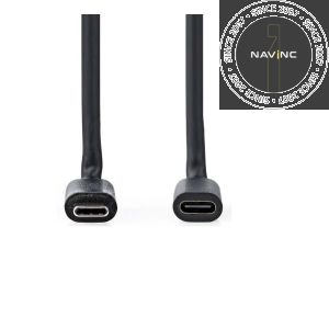 USB-C extension cable 2 meter_black (USB 3.1 Gen 2)_support 4K video (10Gbps)