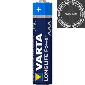Varta Longlife Battery AAA 1.5V Alkaline in blister (8 pieces)