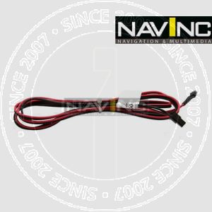Steering wheel control cable set with IR eye for several brands