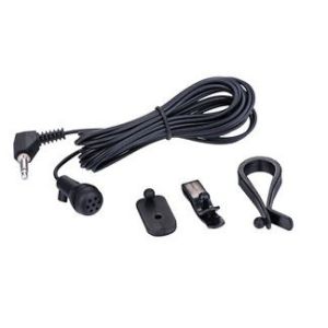 Carkit microphone with holder & clip (Parrot type) via 3.5mm jack