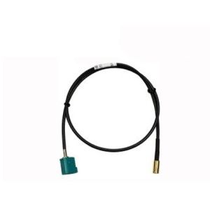 Fakra female connector Waterblue to SMB F connector with 50 cm cable (RG-174)