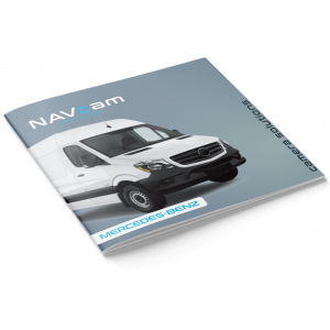 Folder NAVcam - MERCEDES; Vierkant; full color; 250 grams