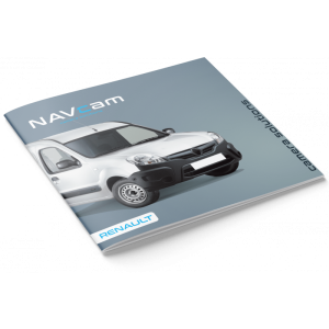 Folder NAVcam - RENAULT; Vierkant; full color; 250 grams