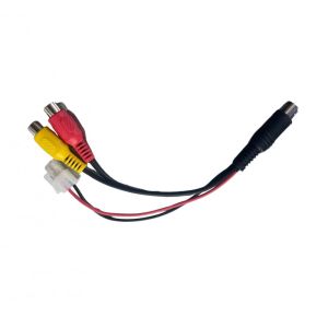 Heavy Duty Converter mini DIN (slip type -male) to RCA (female)