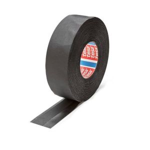 Tesa Black PET cloth coated tape (51036) - black 19mm_25 meter_ 1 rol