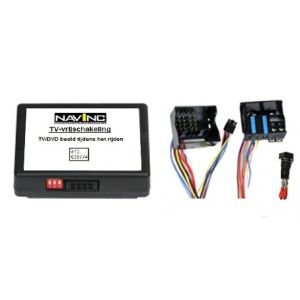 Video in Motion module Peugeot RT3, RT4 & RT5 navigation systems (CAN)N)