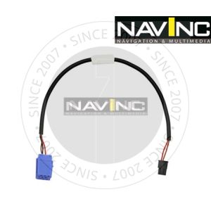Steering wheel control cable set for Becker systems (mini ISO)