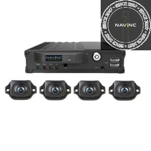 360 AVM set 4 channel (4* cameras_1*remote_1*main cable_1* GPS_1)