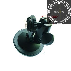 360° Rotatable universal screen bracket; glass mount (metal)