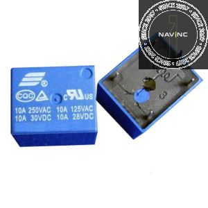 5-pins micro relais 9V 10A without wires
