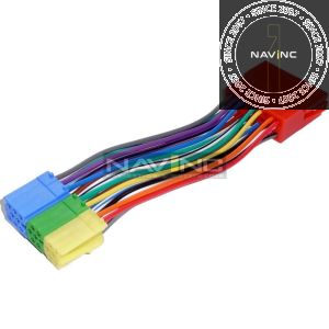 Adapter cable kit for Audi with 20-pins MINI ISO connector