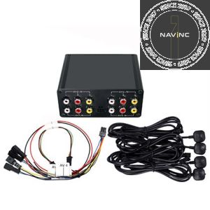 Audio/Video switch 4-inputs & 4-outputs