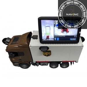 AVM demo truck with 10inch monitor and 220V netadapter