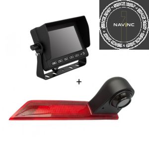 Camea set - Brake light camera Ford Custom 6/2016> + TFT Monitor 5.0" (TFT-50R)
