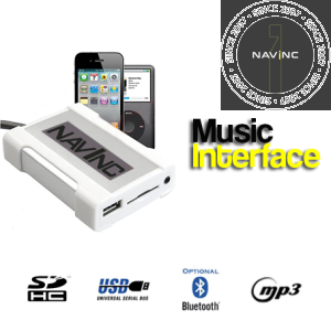 Citroen_Peugeot iPod/USB/SD AUX interface 8-pins changer connection