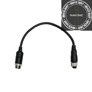 Conversion cable Aviation female to DIN metal screw lock female (20cm)