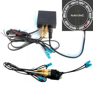 FM modulator (wired version) with double antenna Fakra