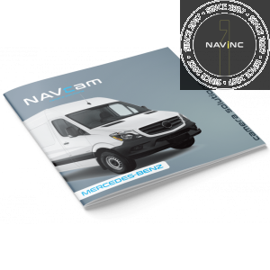 Folder NAVcam - MERCEDES; Vierkant; full color; 250 grams