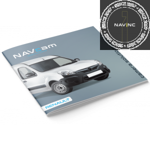 Folder NAVcam - RENAULT; Vierkant; full color; 250 grams