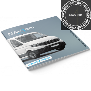 Folder NAVcam - VOLKSWAGEN; Vierkant; full color; 250 grams