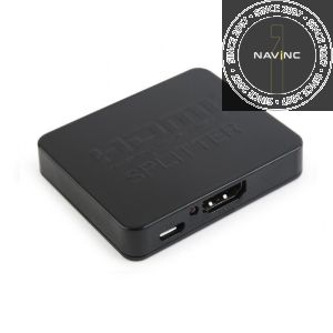 HDMI splitter 1x HDMI input - 2x HDMI output; 5V