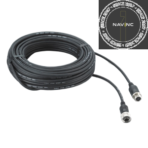 Heavy Duty camera extend cable; 15 meter; 4-pins mini Din; male & female (metal screw lock) 