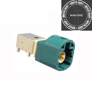 HSD PCB connector Waterblue (straight)