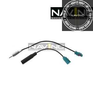 ISO/FAKRA antenna adapter (male - female)
