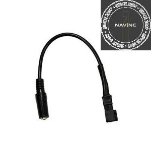 Kabeladapter van Jack naar 3-pins AMP connector