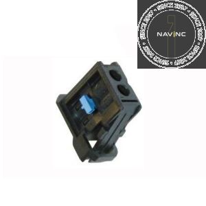 MOST POF connector male with POF insert with fiber optical cable