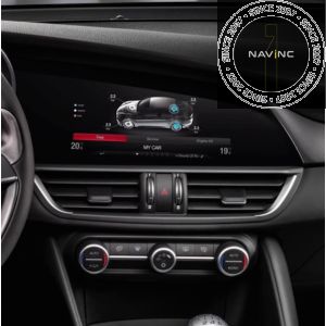 Multimedia video interface Alfa Romeo Infotainment incl. iPAS (6.5" & 8.8")