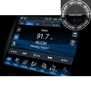 Multimedia Video interface Dodge Uconnect touchscreen navigation
