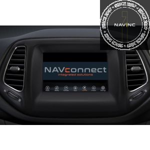 Multimedia video interface Jeep Renegade & Compass Uconnect 7.0"