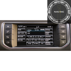 Multimedia Video interface LR & Jaguar 3rd gen. Touch screen systems (GV4)