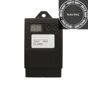 Parking display module for flat sensor REAR