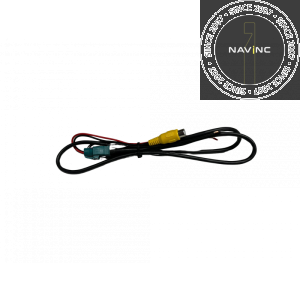 Rear camera adapter lead HDS male to RCA female - MAN MMT 3_Scania AUS4 (NTSC)