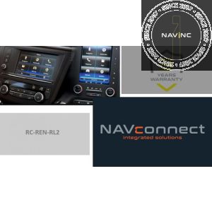 Rear camera interface Renault R-LINK2 7" & 8.7" 