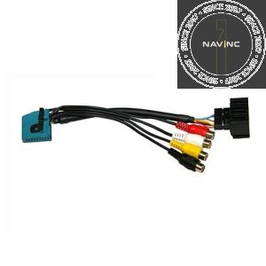 Rear Entertainment IN-OUT adapter voor LandRover MK3-4 systemen