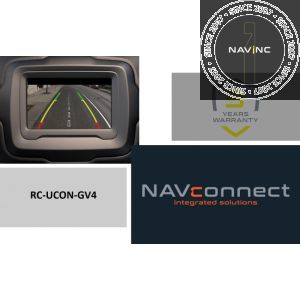 Rear & Front camera interface FCA Uconnect 7" & 8.4"