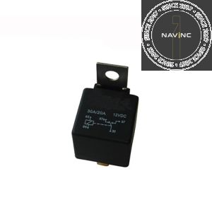 Relay 30/40A Ampere; 12V; 5-pins; Copper